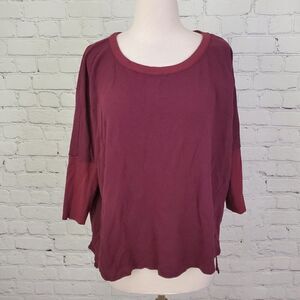 𝅺chaser Burgundy Top S